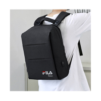 FILA 多功能商務用後背包 商務包 電腦包 大容量-鐵灰色