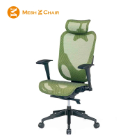 Mesh 3 Chair 華爾滋人體工學網椅-附頭枕-蘋果綠(人體工學椅、網椅、電腦椅)