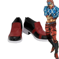 Guido Mista Shoes Cosplay JoJo's Bizarre Adventure Guido Mista Cosplay Boots Custom Made Shoes Any S