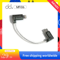 DD ddHiFi MFi06 Lightning to USB TypeC Data Cable to Connect iOS devices with USB-C Audio Devices