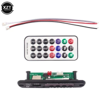 2*3W Stereo Audio Digital Power Amplifier Decoder Bluetooth USB AUX FM Radio MP3 Player Module Color Screen with Recorded Calls