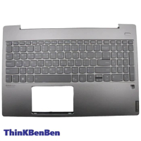 KR Korean Mineral Gray Keyboard Upper Case Palmrest Shell Cover For Lenovo Ideapad S540 15 15IWL GTX 5CB0U43627