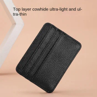 2024 Ultra Slim Front Pocket Wallet Mens Wallet with Card Slots Minimalist Travel Wallet Id Window Slots for Id Cards