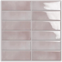 10 Sheets Subway Tile Peel and Stick Backsplash12”×12”Light Green Self Adhesive Wall Tiles Stick on 
