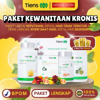 [ Paket Kewanitaan Kronis ] Tiens TCM Fitopharmacy Jiang Zhi Tea + Nonitrend + Muncord + Calcium Pow