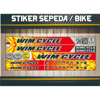 STIKER TERLARIS COD STIKER STRIPING SEPEDAH VARIASI WIMCYCLE TERBARU SIMPLE MOTIF NEW AL BMX VARIASI
