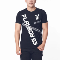 เสื้อยืดผู้ชาย   SKU P1MT229TB086BK สี ดำ