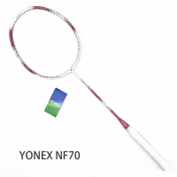 【YONEX】NANOFLARE 70羽球拍4U白X胭脂紅(NF70)