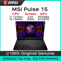 MSI Pulse 15 Gaming Laptop 15.6 Inch 2.5K 165Hz Screen i7-13700H/ i9-13900H 16GB 1TB RTX4070 Gaming Computer Win11 Netbook