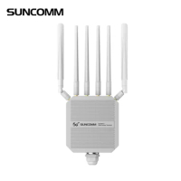 New SUNCOMM CP520 Pro 4G/5G Outdoor CPE Dual SIM X65 WiFi6 SA NSA POE Power supply 2.5Gbps LAN 5G Outdoor Router CP520pro