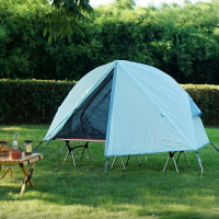 離地帳篷超輕單人戶外露營防風防蚊蟲防雨防曬野營釣魚便攜折疊床戶外用品 露營用品
