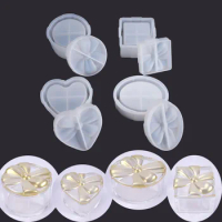 Butterfly Resin Silicone Mold Storage Box Mold For Jewelry Making Cut Mold DIY Crystal Epoxy UV Gift Box Jewelry Tools Moulds