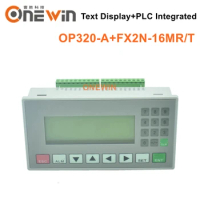 OP320-A Text Display PLC All In One With Programmable Controller Integrated FX2N-16MT FX2N-16MR
