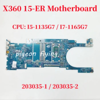 203035-1 203035-2 203035-2N Mainboard For HP Pavilion X360 15-ER Laptop Motherboard CPU: I5-1135G7 / I7-1165G7 100% Test OK