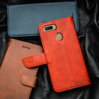 Sarung Telefon Kulit Mewah Premium untuk OPPO F9/F9 Pro/A7x (CPH1823, 1881, 1825), model PBBM00 dan