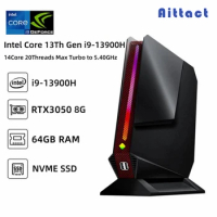Gaming Mini PC Intel Core 13Th Gen i9 13900H i7 12700H With Nvidia RTX 3050 8G Desktop Computer Windows 11 WiFi 6 Bluetooth 5.2