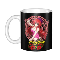 Rias Gremory Love High School DxD Anime Japanese Name Coffee Mug DIY Customized Ceramic Tea Milk Mug