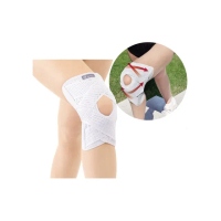 【海夫健康生活館】百力肢體裝具 未滅菌 ALPHAX 醫護膝蓋支撐固定帶 1入 日本製