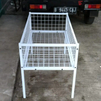 READY - RAK OBRAL WAGON TINGGI 7CM PANJANG 12CM PUTIH - PENYIMPANAN BARANG BERAT KAMAR