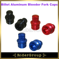 Billet Aluminum Bleeder Fork Caps For Honda CRF110F CRF125F CRF125FB Dirt Pit Bike Parts