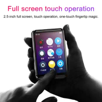 Bluetooth MP3 Player 2 5 inch Touch Screen Bluetooth MP4 Player Ultra Thin Muisc Player