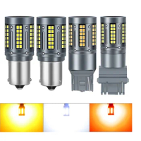 Car Lights 5W 1100 Lm 84SMD Ba15S P21W 1156 Led Bulb Canbus Turn Signal Lamp 1156 3156 7440 Led Turn Signals Rear Tail Lights