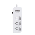 SAMPO 聲寶 三開三插電源延長線 EL-W33R12