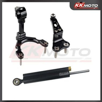 KENDMOTO Kawasaki Z900 2020-2024 Bracket Steering Damper Untuk Ohlins SD007 Black