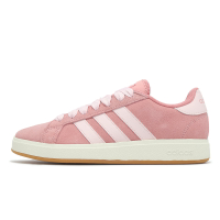 adidas 休閒鞋 Grand Court Base 00s 女鞋 粉紅 麂皮 復古 愛迪達 JR7110