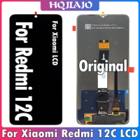 Original 6.71" For Xiaomi Redmi 12C LCD Display Touch Screen Digitizer Assembly For Redmi 12C Display Replacement Repair