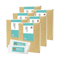 【BUBUPETTO】貓咪玩具清潔用次氯酸水濕紙巾24片x6盒(貓 寵物 玩具)