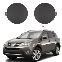 Front Bumper Tow Hook Cover Cap Towing Eye For Toyota RAV4 Accessories 2013 2014 2015 53286-0R060 53285-0R060 Left Right
