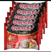 Omachi Combo 5 gói Mì Omachi Special Bò Hầm Sốt Vang 92G Mi khoai tay Trung Khoai tay Thịt Thật 100%