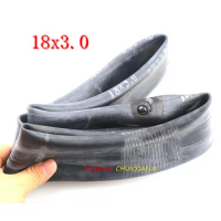High performance 18 x 3.0 with a bent Valve fits many gas electric scooters and e-Bike 18x3.0 inner tube