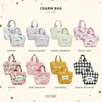 BOHOPANNA - CHARM BAG - TAS ANAK ONE SIZE BLACK DIAMOND