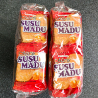 Kokola Marie susu madu renceng 20pcs / kue marie