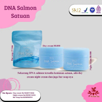 Dna salmon satuan, dna salmon ecer, night cream dna salmon sr12, skincare dna salmon, dna salmon day