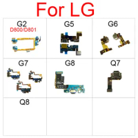 USB Charging Dock Port Jack Connector Charger Board For LG G2 D800 D801 G5 H840 H850 G6 G600 H870 G7 G710 G8 G820N Q7 Q610 Q8