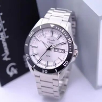 JAM TANGAN PRIA ALEXANDRE CHRISTIE AC 6512 AC6512 ORIGINAL. GARANSI RESMI 1 TAHUN - silver silver bl