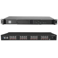 Digital Headend Equipment 16 Channel AV Input To Analog CATV Rf Modulator