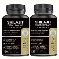 iMATCHME SHILAJIT Kapsul Resin Shilajit Murni 500mg Meningkatkan Metabolisme Hati