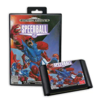 Speedball 2 Brutal Deluxe EUR Cover Game for SEGA MD Mega Drive Genesis Consoles Game Cartridge Box
