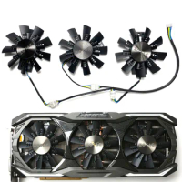 New For ZOTAC GeForce GTX1070 1070ti 1080 AMP! Extreme Graphics Card Replacement Fan GAA8S2U