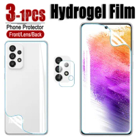 1-3PCS Screen Protector Hydrogel Film For Samsung Galaxy A33 A73 5G Smartphone Soft Protective Film Sansang Galaxi A 33 73 5 G