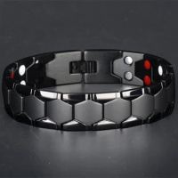Healthy Magnetic Magnet Bracelet for Women Men Fitness Weight Loss Health Care Energy Bangles Fashion Couple Jewelry Bracelet