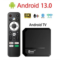 TV98 BT TV Box Android 13 Allwinner Quad Core 8K HDR Android TV Box Dual Wifi 2024 Voice Media Player 4K Smart Set Top Box