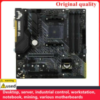 Used For TUF GAMING B450M-PLUS II Motherboards Socket AM4 DDR4 128GB For AMD B450 Desktop Mainboard M,2 NVME USB3.0