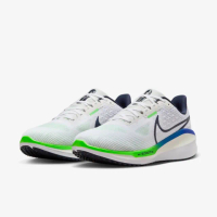 【NIKE 耐吉】VOMERO 17 慢跑鞋 男鞋 運動鞋 緩震 白藍綠(FB1309-100 ∞)