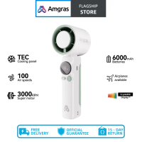 Amgras MetaHeld Fan Pro Portable Turbo Fan High Speed kipas mini fan cooler 100 Level Adjustment LED