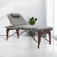 Bathroom Folding Massage Spa Bed Sleep Adjust Speciality Massage Table Knead Comfort Lettino Estetista Salon Furniture RR50MB